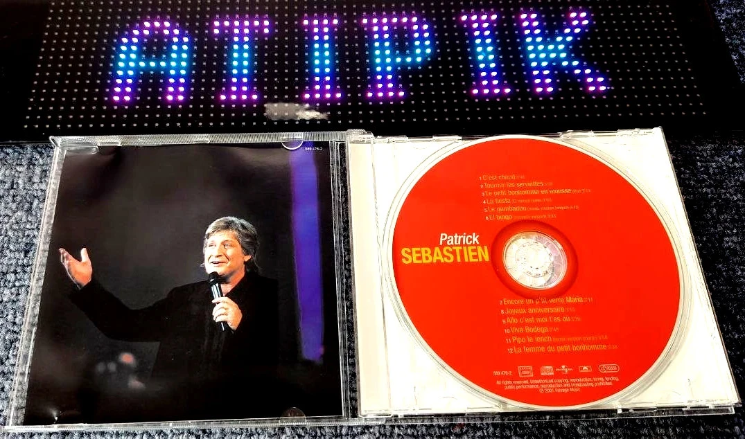 🎉 Cd Patrick Sebastien - Best Of - Tubos Cultos Franceses 🕺 – photo 3
